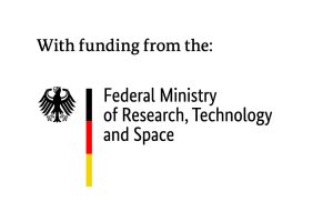 Logo sponsored Federal Ministry of Research, Technology and Space