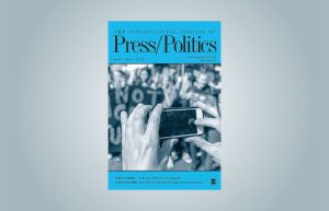 Cover der Zeitschrift The International Journal of Press/Politics. Volume 27, Issue 3