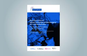 Cover der Publikation "Destruktive Diskurse: Digitale Verbreitung von klimabezogener Mis- und Desinformation"