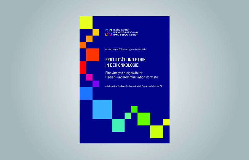 Cover des Arbeitspapiers