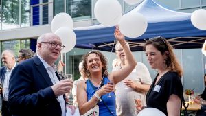 Luftaballons von unserem Partnerinstitut HIIG