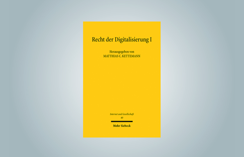 Cover des Buchs "Recht der Digitalisierung"